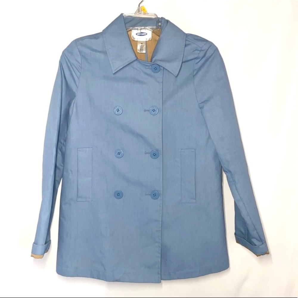 Old Navy Light Blue Pea Coat